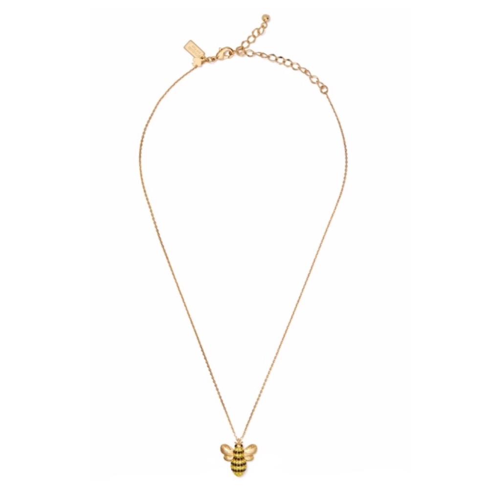KATE SPADE• Picnic Perfect Bee Necklace - Picture 3 of 4